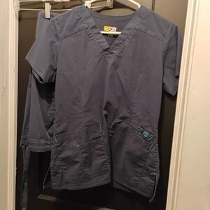 Carhartt Women's Navy Scrub Set